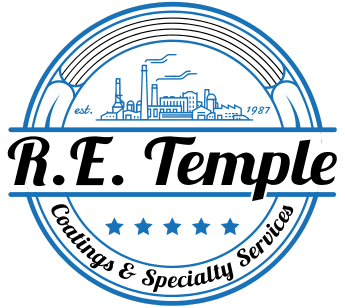 R. E. Temple Coatings & Specialty Services Logo
