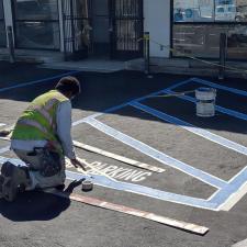 Handicap-Parking-Space-Painting-Striping-Installation 0